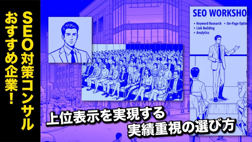 SEO対策コンサル会社おすすめ企業！上位表示を実現する実績重視の選び方